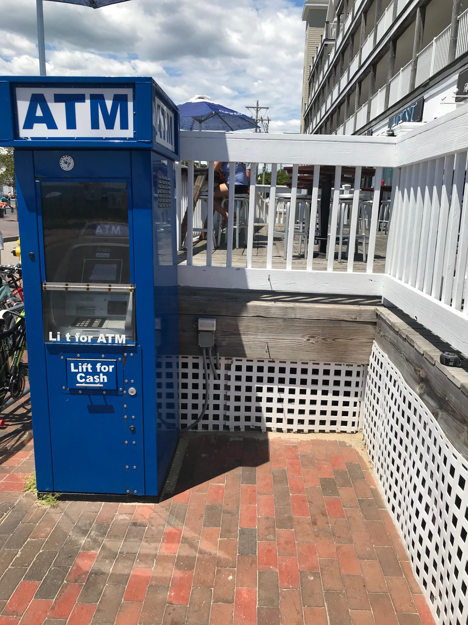 ATM New England installation in Maine